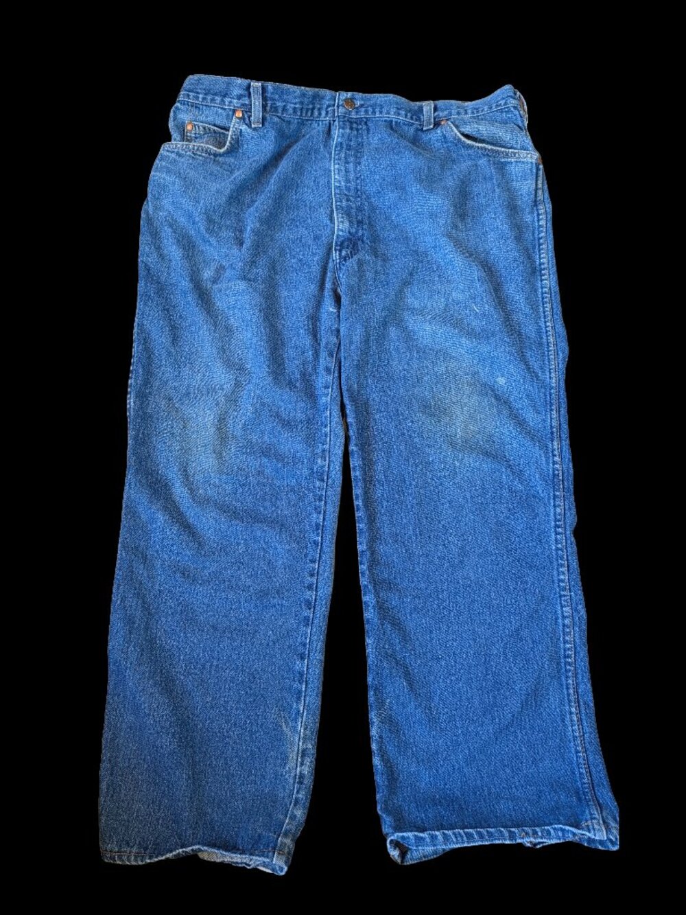 Vintage 1988 Men's Levi’s 557 W44xL30 Made in USA Relaxed Fit Jeans 80s Denim